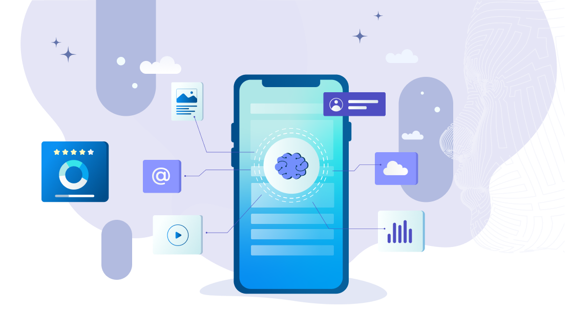 Ilustración decorativa del repositorio de recursos de microaprendizaje creados con IA generativa